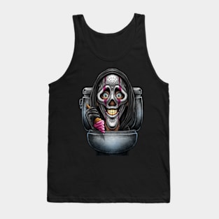 Horror toilet Monster #13 Tank Top